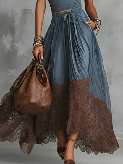 Valeria - Outfit Maxi Elegante con Gonna in Tulle