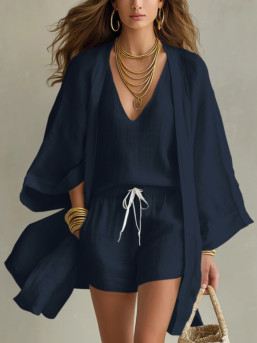 Bianca - Outfit Rilassato Tre Pezzi