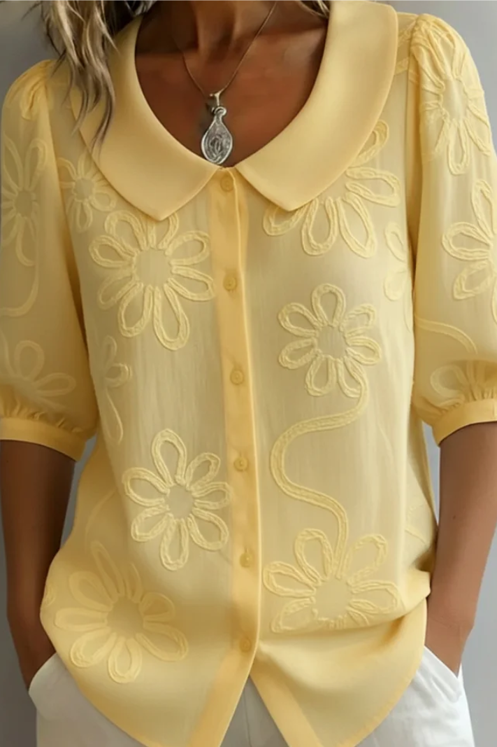 Aurelia - Blusa Elegante a Cascata Fluida