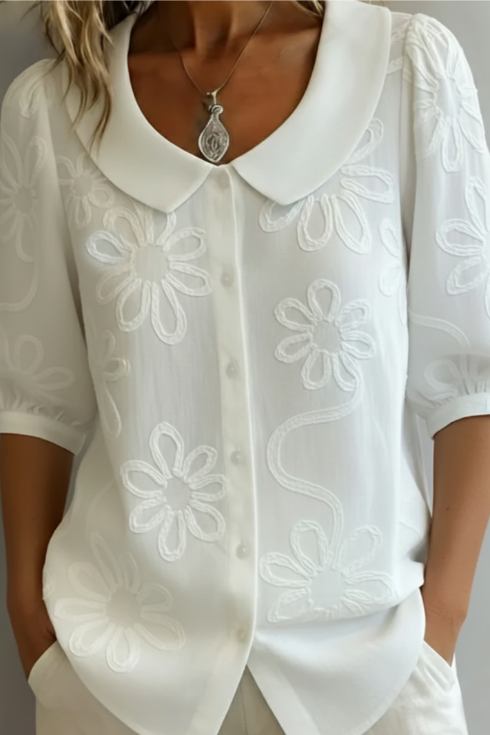 Aurelia - Blusa Elegante a Cascata Fluida