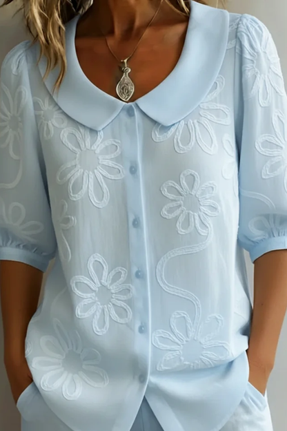 Aurelia - Blusa Elegante a Cascata Fluida