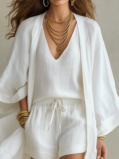 Bianca - Outfit Rilassato Tre Pezzi