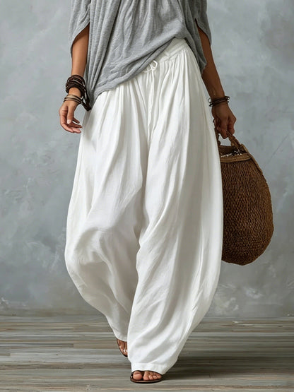 Luna - Outfit Spalle Scoperte e Pantalone Fluido