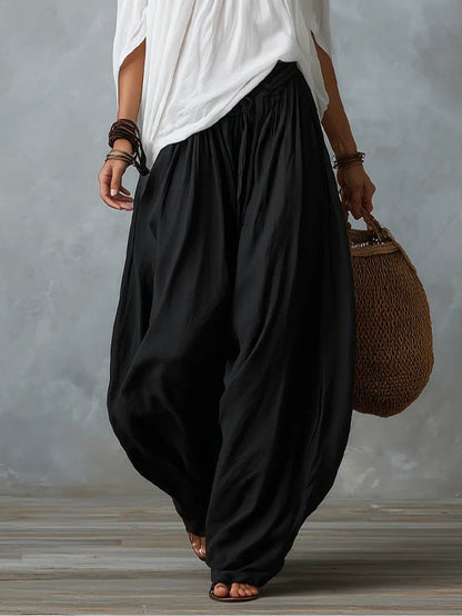 Luna - Outfit Spalle Scoperte e Pantalone Fluido