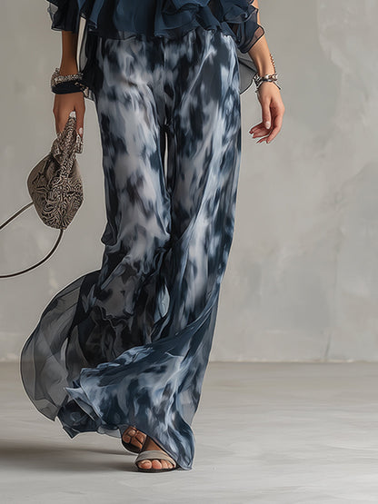 Cataleya - Outfit Spalle Scoperte e Pantalone Fluido