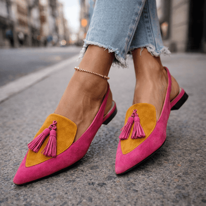 Elena | Sandali con cinturini e frange