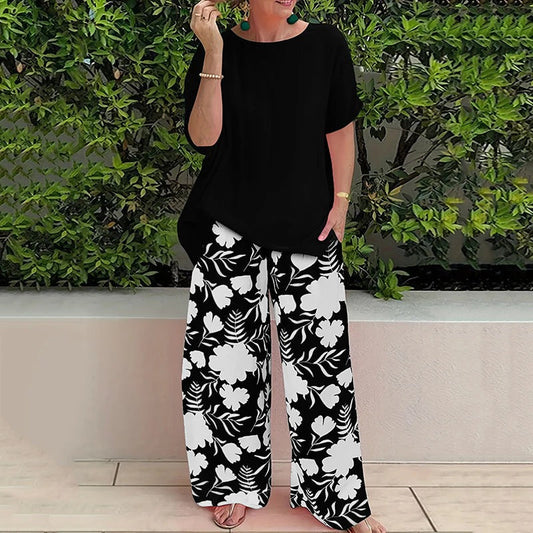 Maelira - Outfit Floreale Due Pezzi per l'Estate