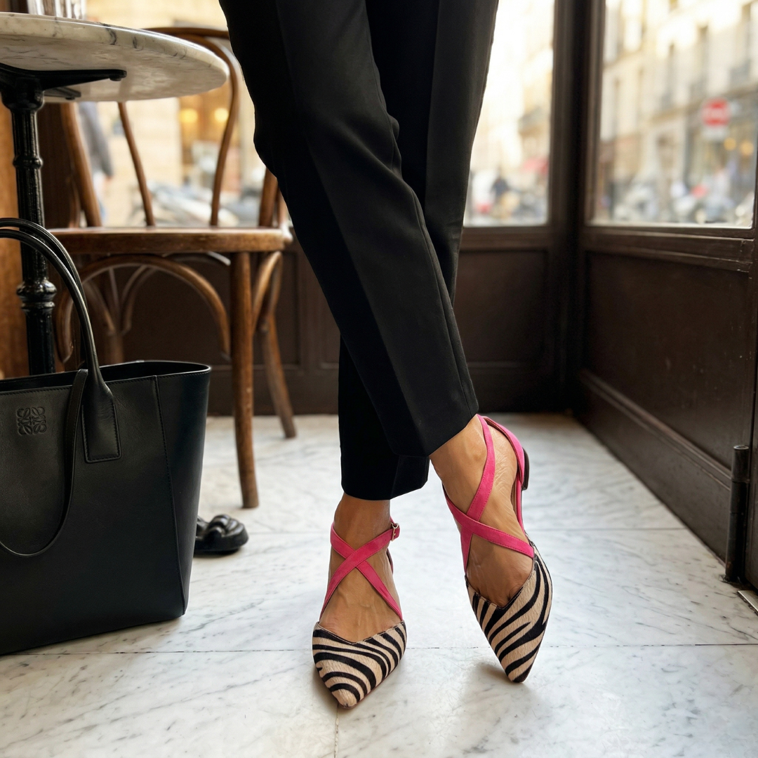 Ornella | Ballerine con cinturini